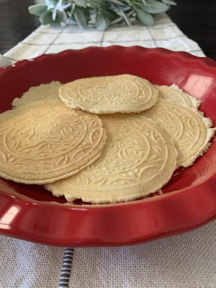 The Best Authentic Italian Pizzelle Cookies