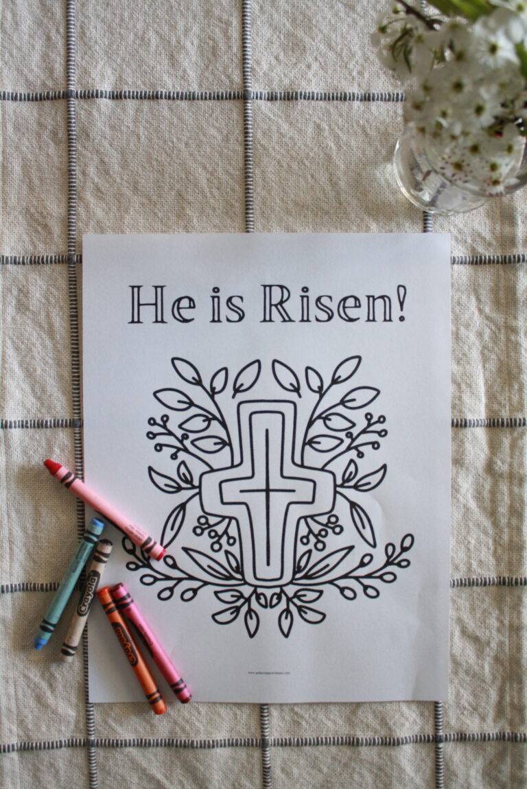 Christ Centered Easter Activities for Kids (Free Printables)